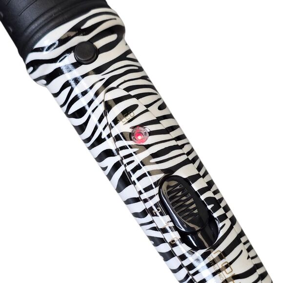 Pro Royale Professional 3 Piece Curler Set Zebra Print - Picture 4 of 16